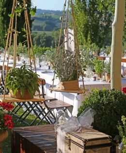 Matrimonio al fresco