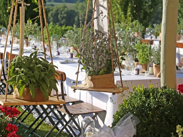 Matrimonio al fresco